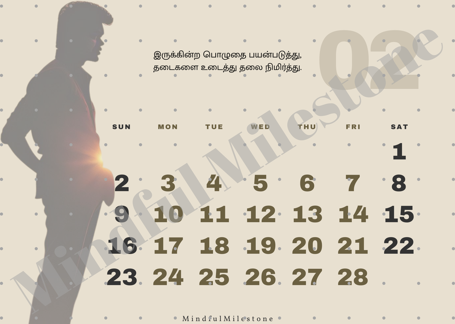 Motivation Kalender 2025 Vijay Edition